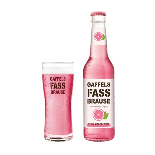 Gaffels Fassbrause Pink Grapefruit 6 x 0.33l (MEHRWEG)