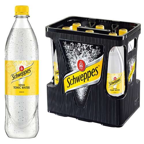 Schweppes Indian Tonic Water 6 x 1.0l (MEHRWEG)