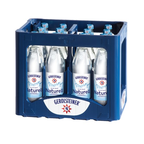 Gerolsteiner Mineralwasser Naturell 12 x 1.0l (MEHRWEG)