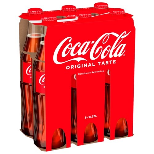 Coca Cola 6 x 0.33l (MEHRWEG)
