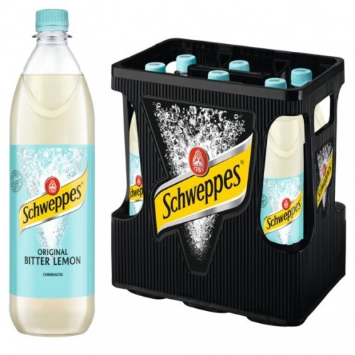Schweppes Bitter Lemon 6 x 1.0l (MEHRWEG)