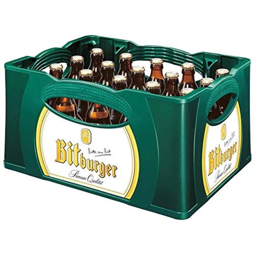 Bitburger Premium Pilsener Stubbi 20 x 0.33l (MEHRWEG)