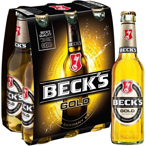 Becks Gold 6er Pack 6 x 0.33l (MEHRWEG)