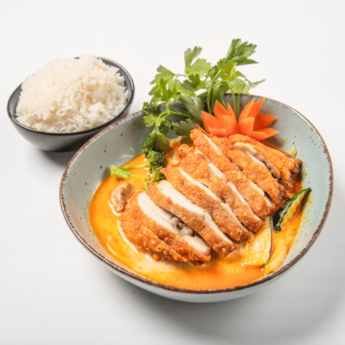 Curry-Sauce - Gà Chiên Gion / Knuspriges Huhn