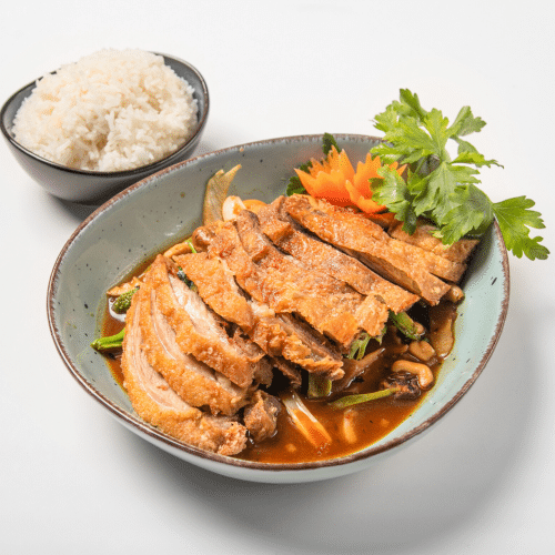 Hạt Điều / Cashewkernen - Gà Chiên Gion / Knuspriges Huhn
