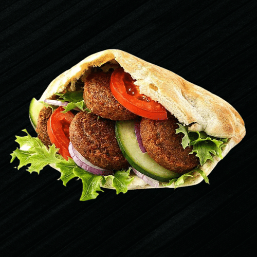 Falafel im Fladenbrot