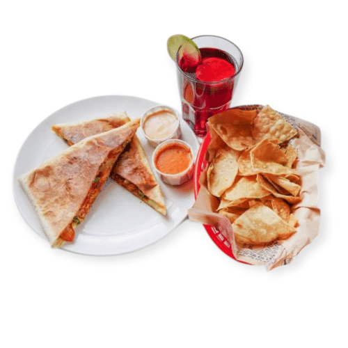 Quesadilla Veggie Menü
