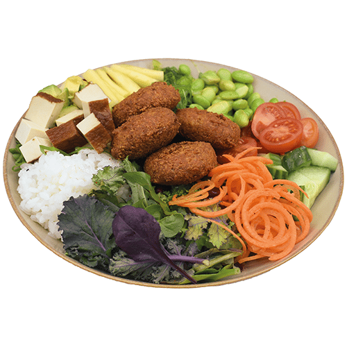 Falafel Veggie-Deluxe-Bowl