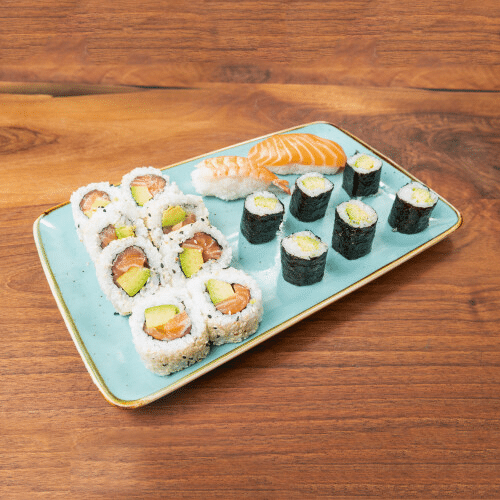 Lachs und Avocado Spezial-Teller