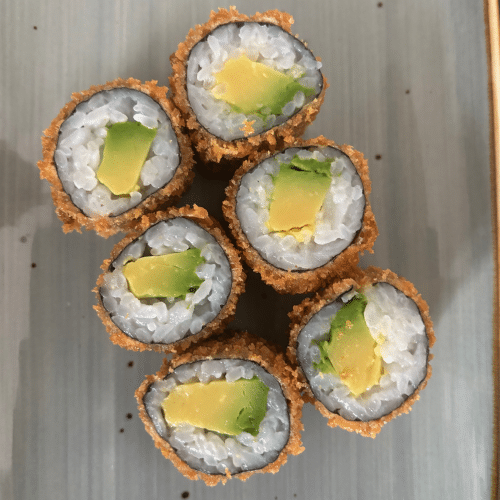 Avocado Crispy Maki (vegetarisch)