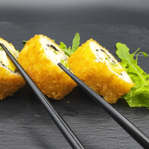 Crispy Thunfisch und Avocado Spezial Rolle (8 Stück)