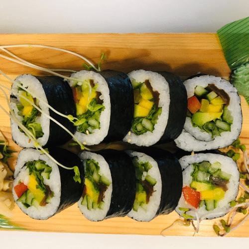 Gemischte Vegetarische Futo Maki (8 Stück)
