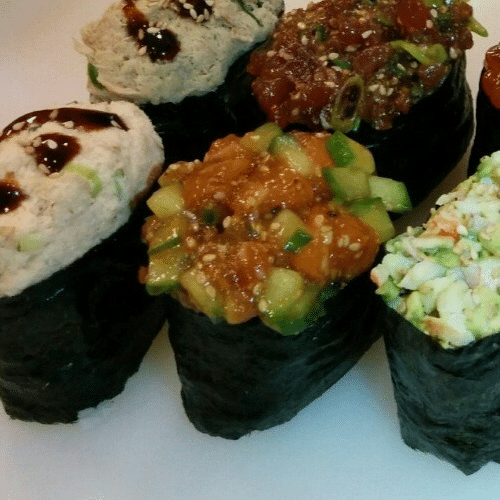 Gunkan Spicy Lachs