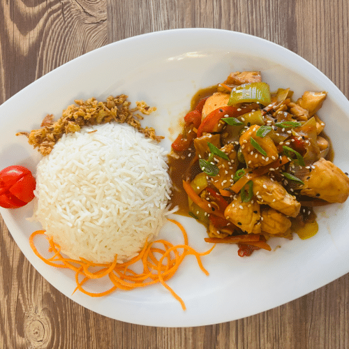 Kimchi Chili Lachs (scharf)