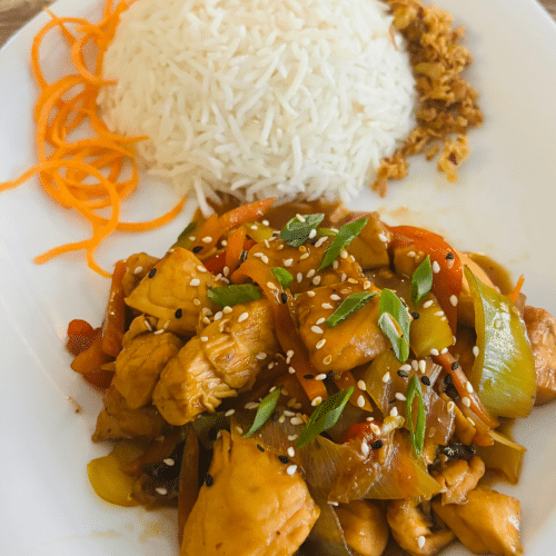 Lachs Teriyaki