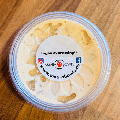 mit Joghurt-Dressing 50ml