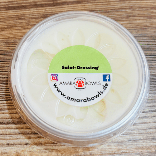 mit Salat-Dressing 50ml