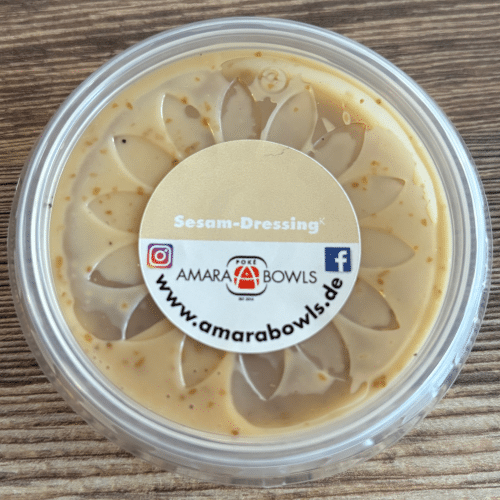 mit Sesam-Dressing 20ml