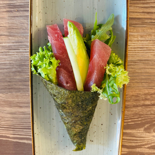 Temaki mit Thunfisch