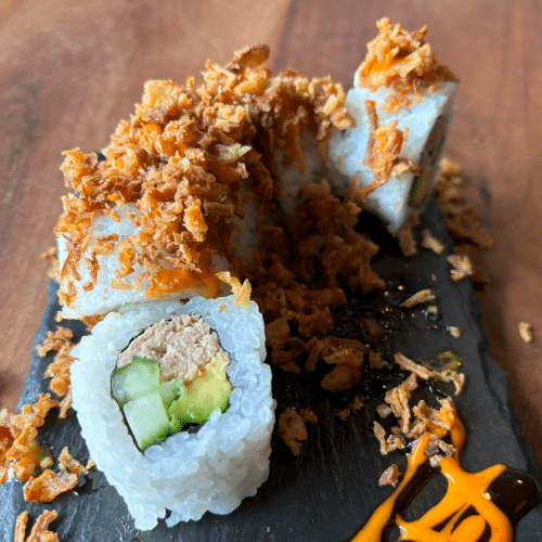 Thunfisch Crunchy Rolle