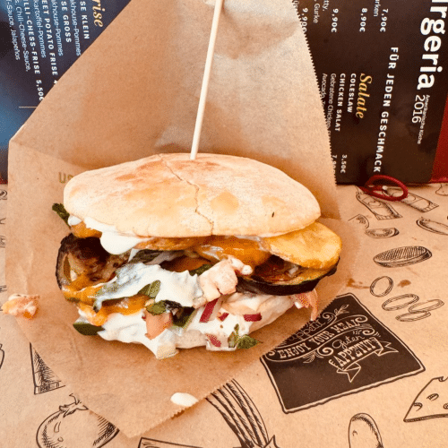Moussaka Burger - Einzel
