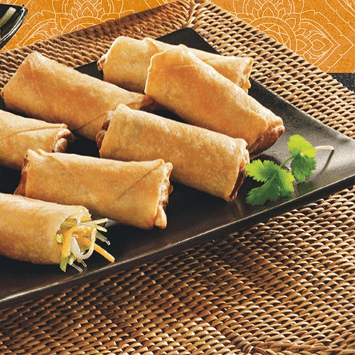 Mini-Frühlingsrollen vegetarisch (10 Stück)