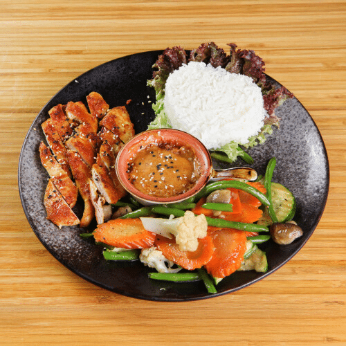 Chicken Thai Satay Rice