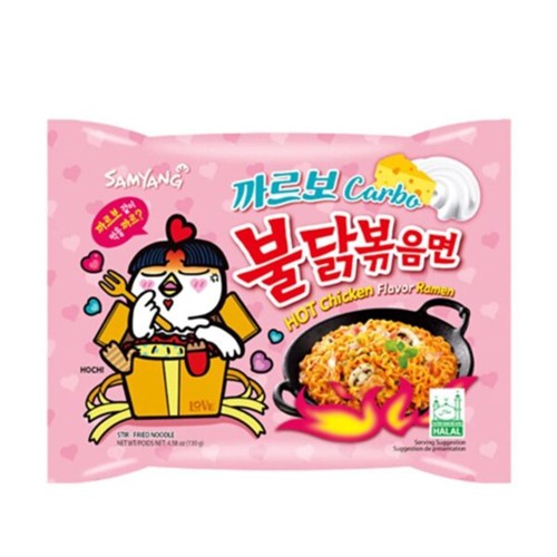 Samyang Ramen Korean Noodles Carbonara 140g