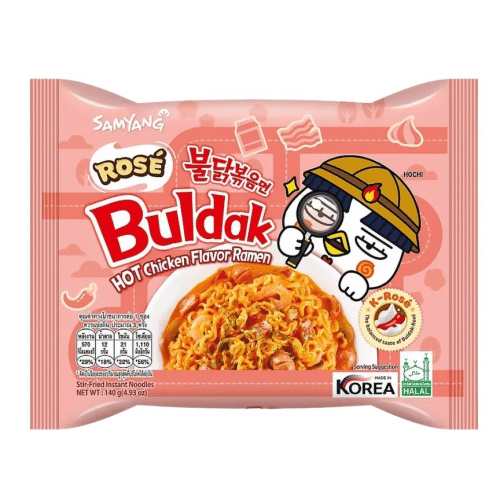 Samyang Instant Nudeln Hot Chicken Rose 140g