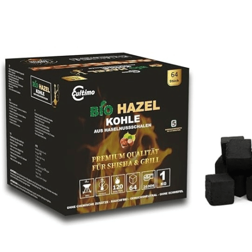 Cultimo Bio Hazel Shishakohle