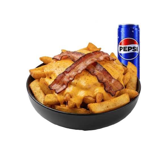 Cheesy Bacon Pommes Frites