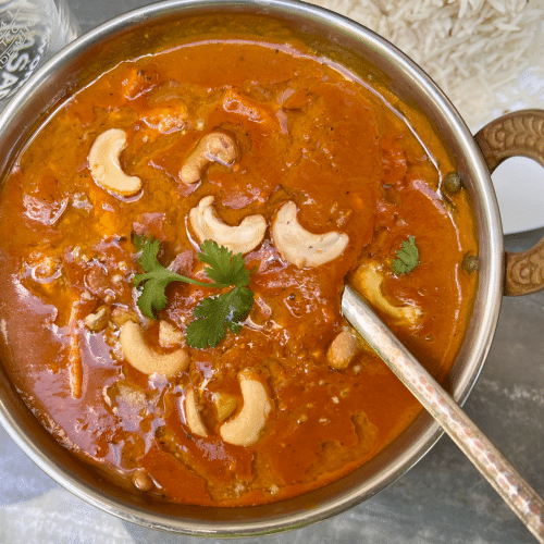 Mittagsmenü - Paneer Korma