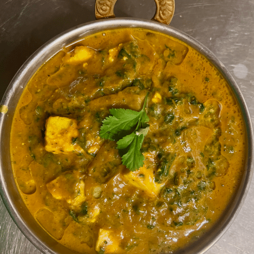 Mittagsmenü - Spinat Paneer