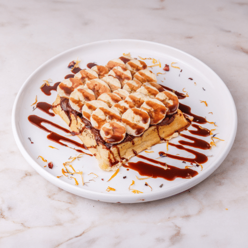 Herzhafte Waffeln