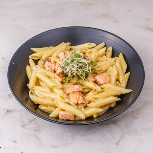 Pasta Lachs-Sahnesauce
