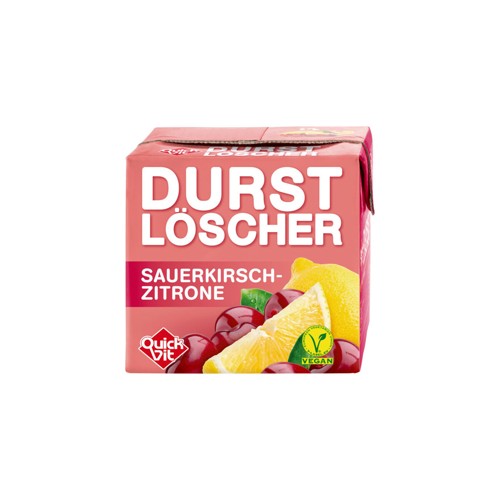 QuickVit Durstlöscher Sauerkirsch Zitrone 0.5l