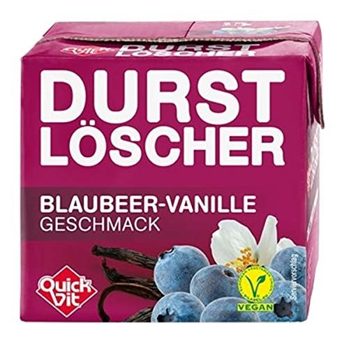 QuickVit Durstlöscher Blaubeer-Vanille 0.5l