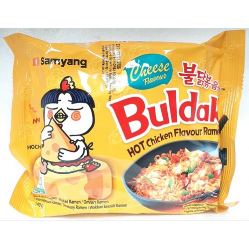 Samyang Buldak Hot Chicken Flavor With Cheese 140g
