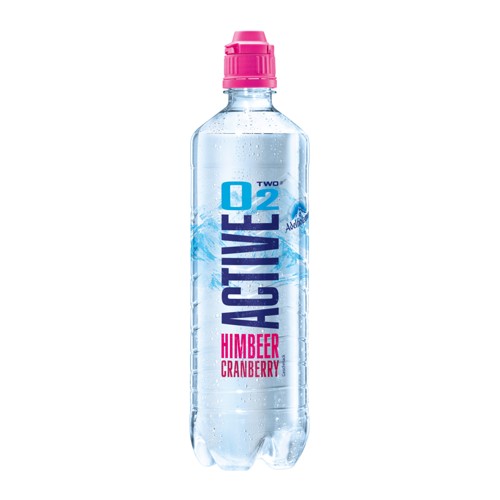 Active O2 Himbeer Cranberry 0.75l (EINWEG)