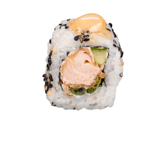 Sake Tempura Crunchy Inside Out