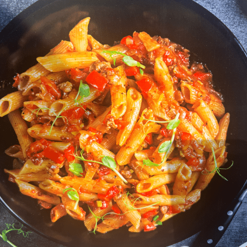 Mittags Angebot - Pasta Kawatini