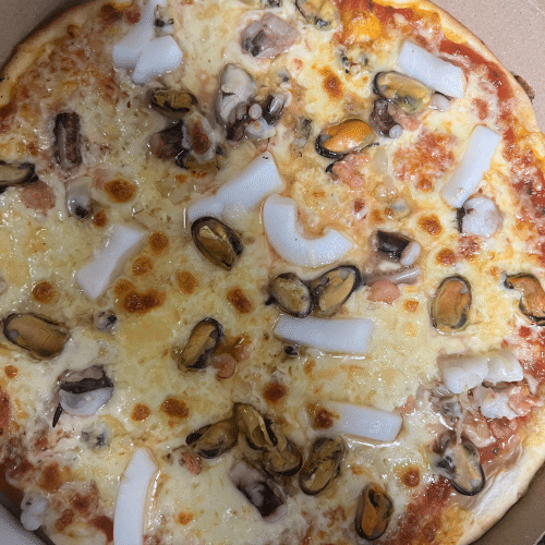 Pizza Meeresfrüchte