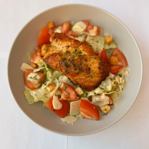 Caesar mit Lachs