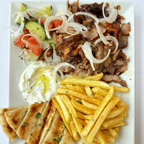 Gyros Teller (Schwein)