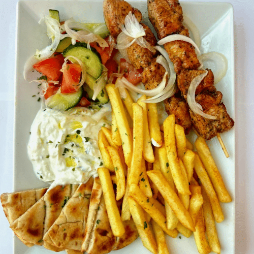 Hähnchen Teller