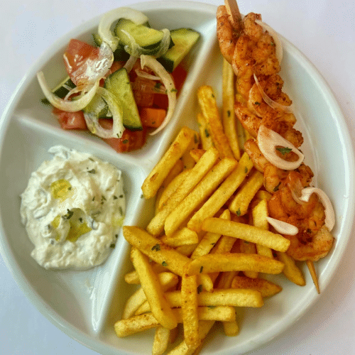Scampi Kindern Portion
