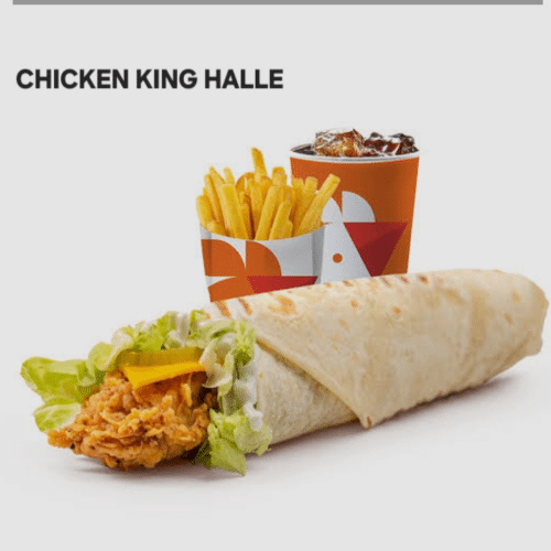 King Wrap Menü