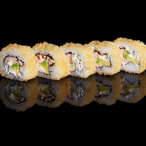 41 Crispy Lachs Roll (5 Stk.)