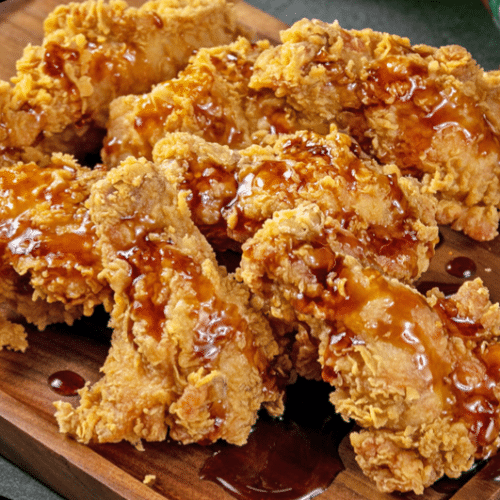 Korean Fried Chicken (Süsse-chilli)