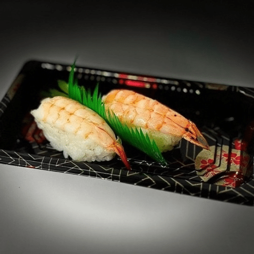 N3. Ebi Nigiri (2 Stk.)